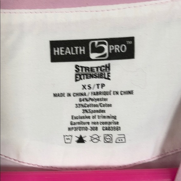 Health Pro Scrub Top. - Picture 2 of 3